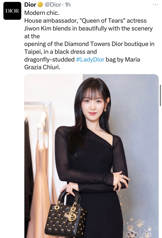 Dior đang làm gì với Kim Ji Won vậy?