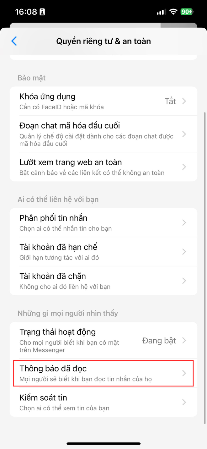 Cách đọc tin nhắn trên Zalo và Messenger mà người gửi không biết - Ảnh 7.