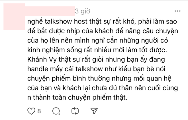 Khánh Vy gồng, thảo mai và văn mẫu khi làm MC cho podcast của Anh Trai Vượt Ngàn Chông Gai? - Ảnh 3.