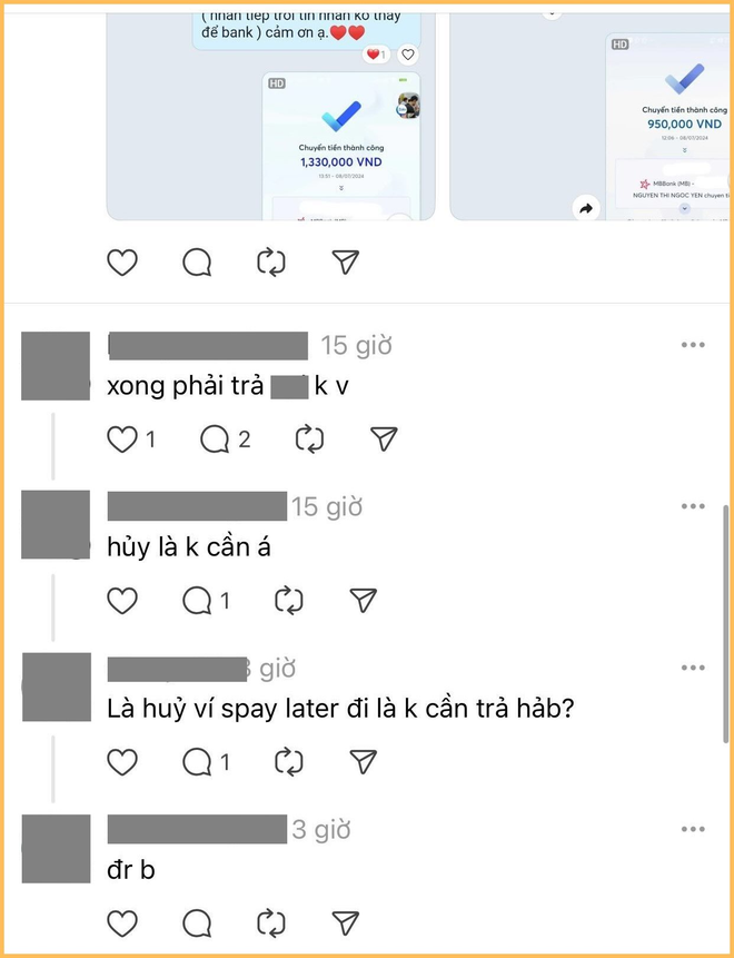 Lên Threads rủ nhau mở ví trả sau rút tiền rồi khóa ví để không phải trả: Tỉnh lại đi các “bảnh” ơi! - Ảnh 3.