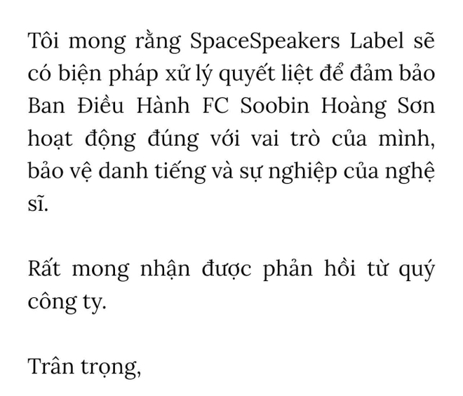 Tình hình căng thẳng đang xảy ra với SOOBIN- Ảnh 8.