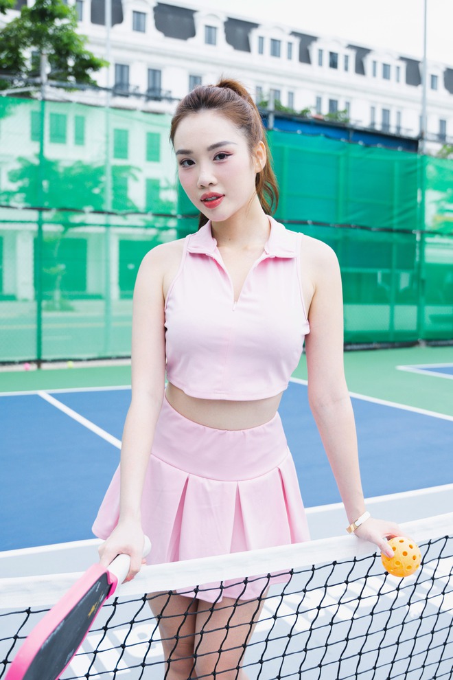 Lên sân Pickleball gặp "hot girl mặc đẹp sống ảo": Làm màu vài buổi đã giảm vèo 2kg- Ảnh 7.