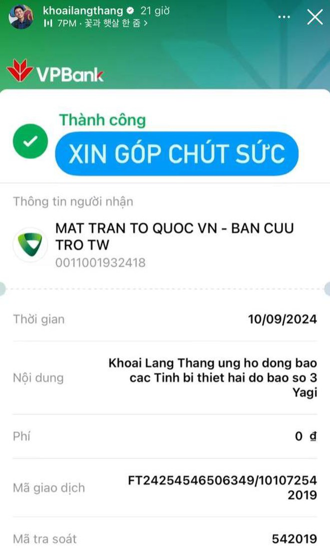 Khoai Lang Thang, Chan La Cà và loạt travel blogger đóng góp thu nhập từ YouTube cho đồng bào mùa lũ vượt qua khó khăn- Ảnh 4.