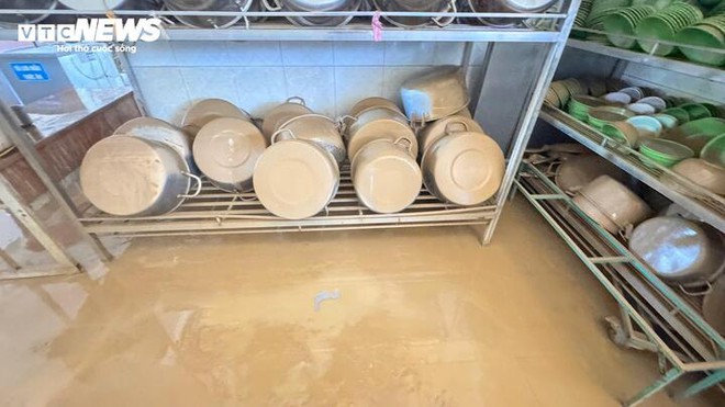 Xót xa hình ảnh trường học ở Thái Nguyên tan hoang sau bão lũ- Ảnh 8.
