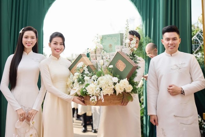 Toàn cảnh lễ ăn hỏi Đỗ Thị Hà và doanh nhân Viết Vương- Ảnh 14.