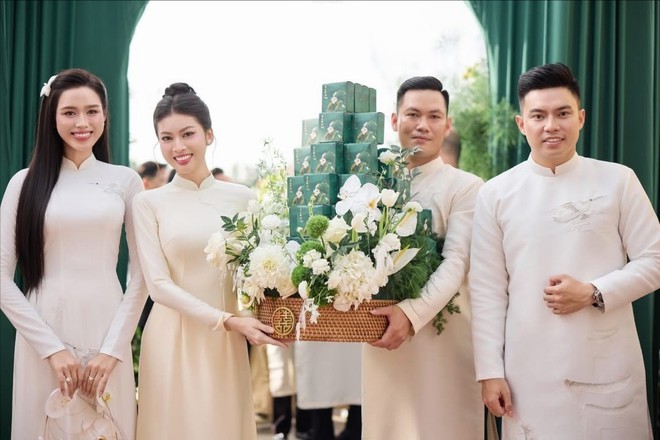 Toàn cảnh lễ ăn hỏi Đỗ Thị Hà và doanh nhân Viết Vương- Ảnh 13.