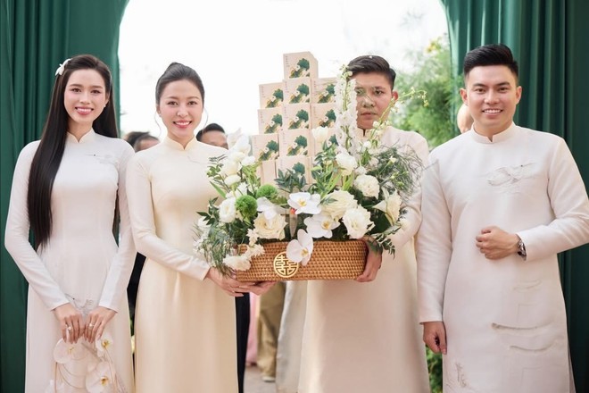 Toàn cảnh lễ ăn hỏi Đỗ Thị Hà và doanh nhân Viết Vương- Ảnh 12.