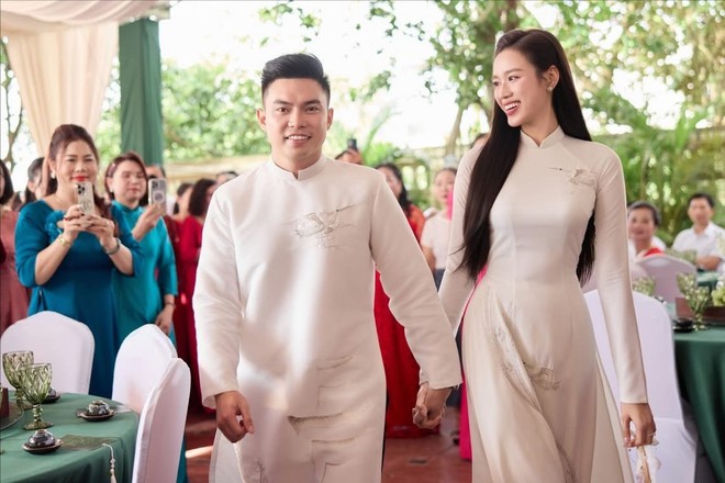 Toàn cảnh lễ ăn hỏi Đỗ Thị Hà và doanh nhân Viết Vương- Ảnh 16.