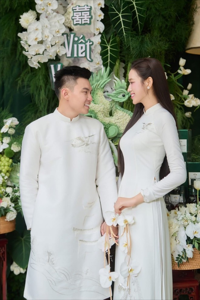 Toàn cảnh lễ ăn hỏi Đỗ Thị Hà và doanh nhân Viết Vương- Ảnh 10.