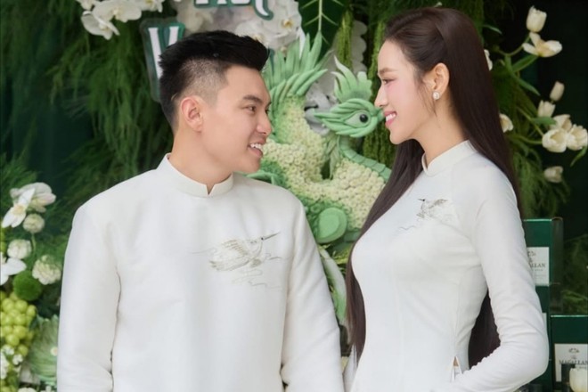 Toàn cảnh lễ ăn hỏi Đỗ Thị Hà và doanh nhân Viết Vương- Ảnh 4.
