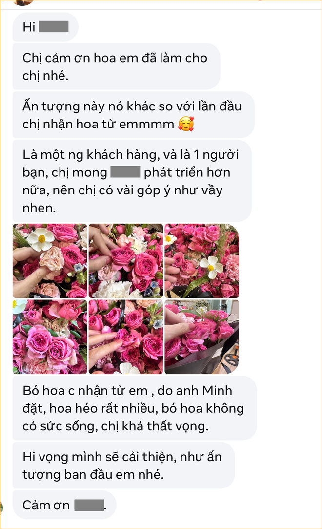 Bó hoa 1,2 triệu khổ nhất lúc này: Bạn trai đặt, bạn gái đòi trả, chủ tiệm mất ngủ lên mạng xin ý kiến- Ảnh 7.