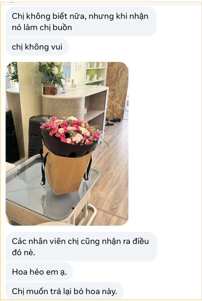 Bó hoa 1,2 triệu khổ nhất lúc này: Bạn trai đặt, bạn gái đòi trả, chủ tiệm mất ngủ lên mạng xin ý kiến- Ảnh 10.