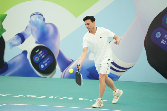 Ở Fancy Pickleball #withGalaxy có 1 thứ lạ lắm, đã thử vào tay là nắm chắc cơ hội chiến thắng- Ảnh 3.