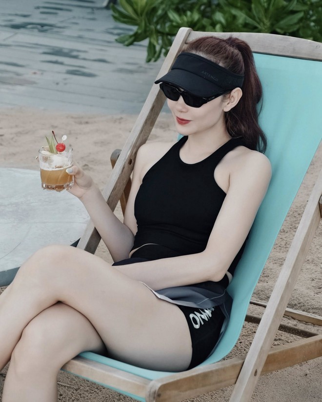 "Bé Heo" Minh Hằng nhan sắc lên hương hậu giảm cân sau sinh, mặc đồ ngủ không nội y khiến gái trẻ tròn mắt: Có "bí mật" giúp visual thăng hạng vùn vụt- Ảnh 4.