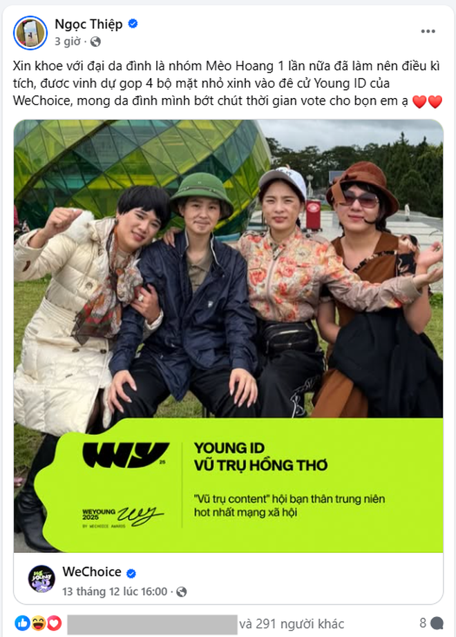 Đường đua Young ID của WeYoung 2025 tăng nhiệt từng giờ: Xem l&agrave; muốn vote!- Ảnh 5.