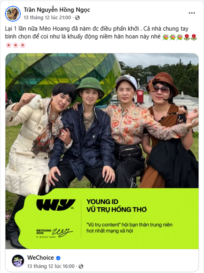 Đường đua Young ID của WeYoung 2025 tăng nhiệt từng giờ: Xem l&agrave; muốn vote!- Ảnh 4.