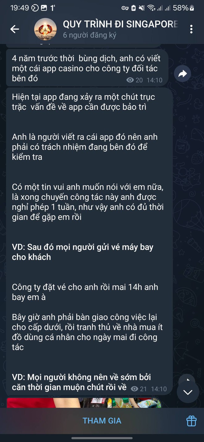 Kịch bản không tưởng của nhóm lừa đảo: Những tin nhắn dịu dàng, hình ảnh như thật để dụ