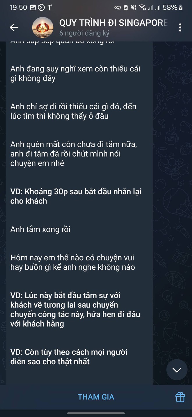 Kịch bản không tưởng của nhóm lừa đảo: Những tin nhắn dịu dàng, hình ảnh như thật để dụ "khách" nữ vào tròng- Ảnh 5.