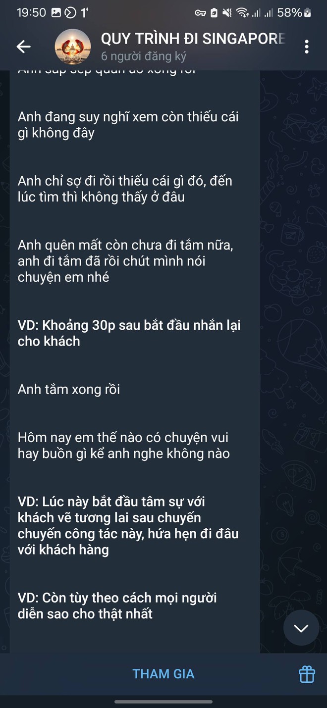 Kịch bản không tưởng của nhóm lừa đảo: Những tin nhắn dịu dàng, hình ảnh như thật để dụ
