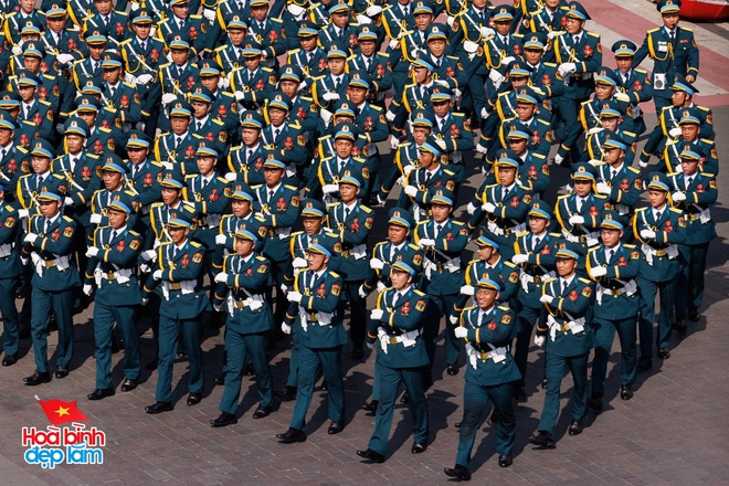 Tuyệt đối mãn nhãn với những "họa tiết sống" độc bản từ các khối diễu binh, diễu hành trong buổi tổng duyệt đại lễ 30/4- Ảnh 5.