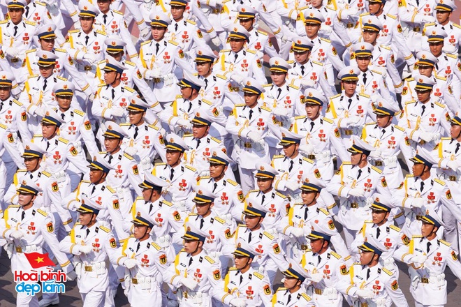 Tuyệt đối mãn nhãn với những "họa tiết sống" độc bản từ các khối diễu binh, diễu hành trong buổi tổng duyệt đại lễ 30/4- Ảnh 9.