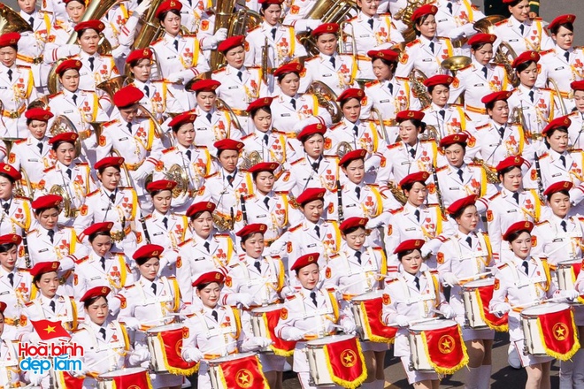 Tuyệt đối mãn nhãn với những "họa tiết sống" độc bản từ các khối diễu binh, diễu hành trong buổi tổng duyệt đại lễ 30/4- Ảnh 6.