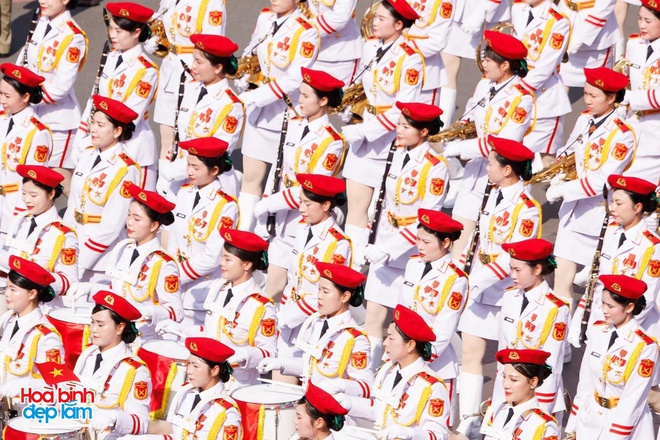 Tuyệt đối mãn nhãn với những "họa tiết sống" độc bản từ các khối diễu binh, diễu hành trong buổi tổng duyệt đại lễ 30/4- Ảnh 13.