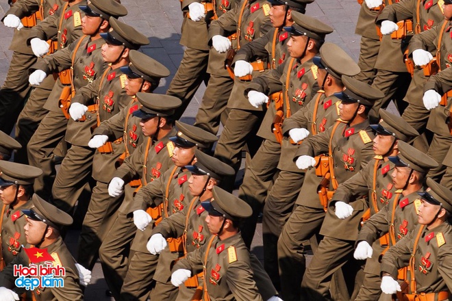 Tuyệt đối mãn nhãn với những "họa tiết sống" độc bản từ các khối diễu binh, diễu hành trong buổi tổng duyệt đại lễ 30/4- Ảnh 12.