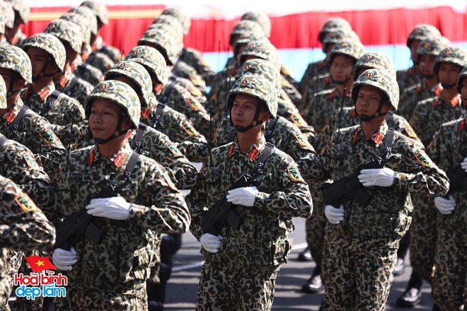 Tuyệt đối mãn nhãn với những "họa tiết sống" độc bản từ các khối diễu binh, diễu hành trong buổi tổng duyệt đại lễ 30/4- Ảnh 14.