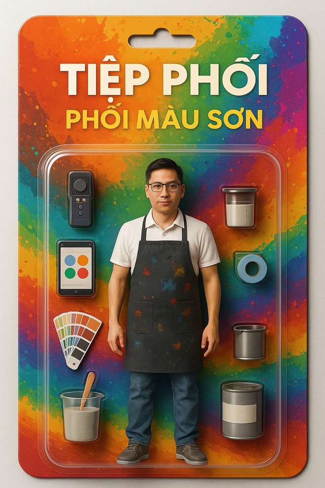 Trào lưu "đóng vỉ chân dung" bằng ChatGPT gây sốt mạng- Ảnh 3.