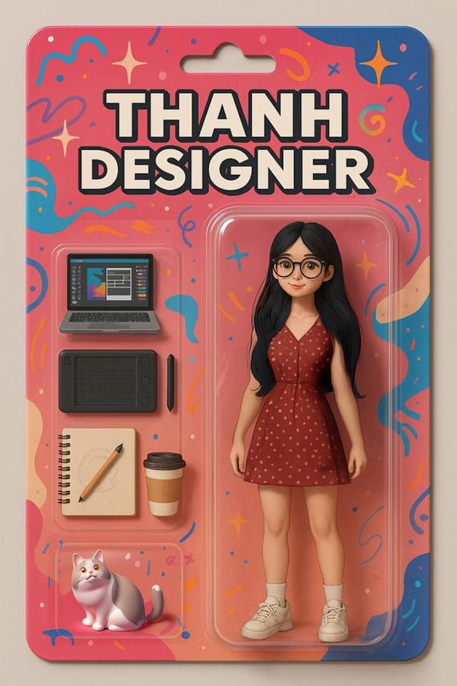 Trào lưu "đóng vỉ chân dung" bằng ChatGPT gây sốt mạng- Ảnh 2.