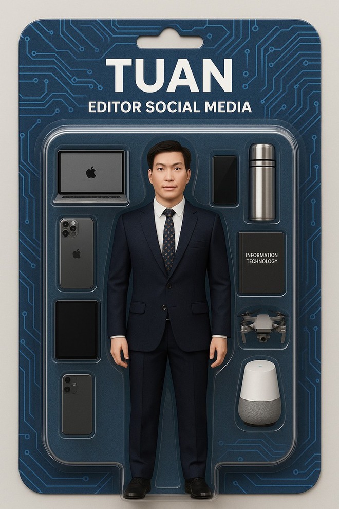 Trào lưu "đóng vỉ chân dung" bằng ChatGPT gây sốt mạng- Ảnh 1.