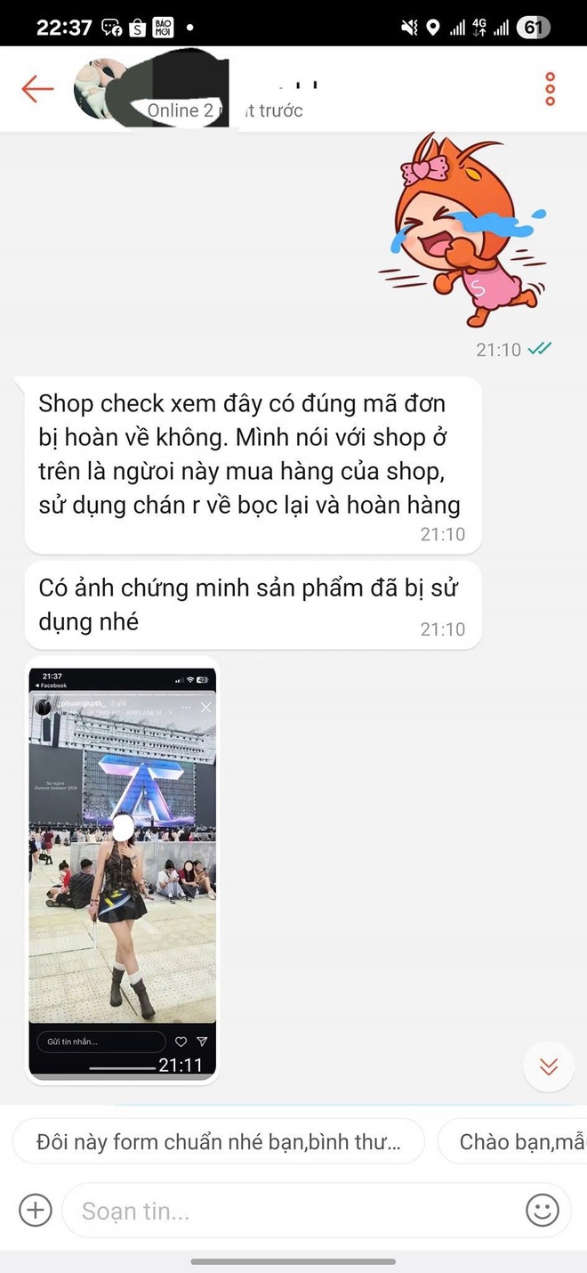Cả cõi mạng tức giận: Cô gái "hoàn hàng" sau khi mặc 3 tiếng và dầm mưa tại concert Anh Trai Say Hi!- Ảnh 3.