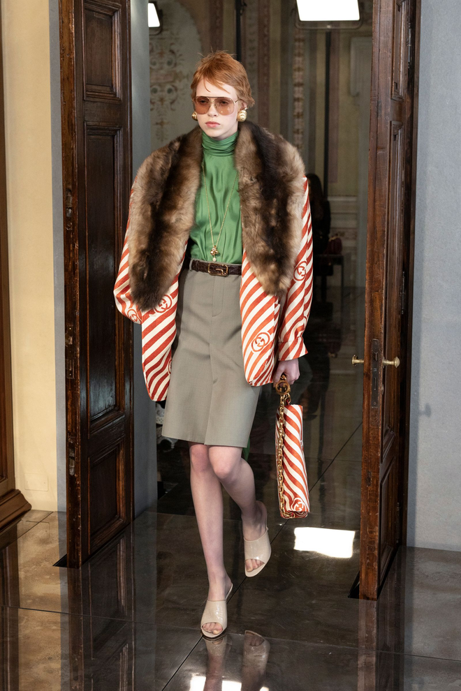 Gucci Cruise 2026: Cú chốt hoài niệm giữa cơn khủng hoảng, mở đường cho Demna bước vào cuộc chơi- Ảnh 13.