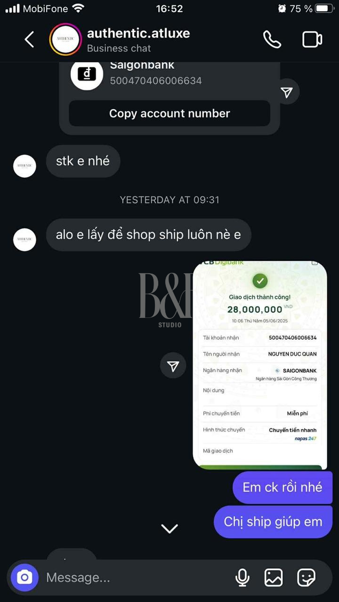 Mua đồ hiệu trên mạng: Khi tiền trao đi bằng niềm tin, bài học cay đắng là điều hiển nhiên nhận được- Ảnh 3.
