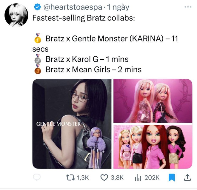 Gentle Monster x Bratz cháy hàng trong vài phút: Công lớn nhờ Karina hay fan ảo tưởng?- Ảnh 8.