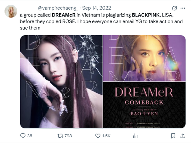 "Bản sao Mỹ Tâm” từng gây ồn ào vì đạo nhái Lisa (BLACKPINK) trắng trợn, fan quốc tế cũng phải réo tên- Ảnh 9.
