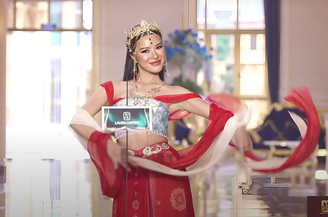 Xuất hiện bạch nguyệt quang lặng lẽ toả sáng giữa "lẩu thập cẩm" toàn Tây Du Ký, lân sư rồng tại Miss Grand Vietnam- Ảnh 3.