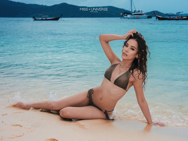 Thí sinh Hoa hậu Hoàn vũ Thái Lan khoe dáng với bikini- Ảnh 14.