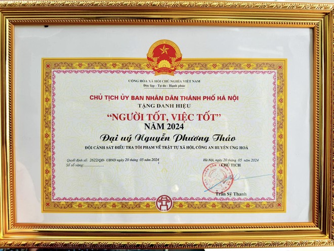 Đại uý Công an xinh đẹp, giỏi võ quật ngã "quái xế" ở Hồ Gươm: Tôi vẫn còn độc thân- Ảnh 7.