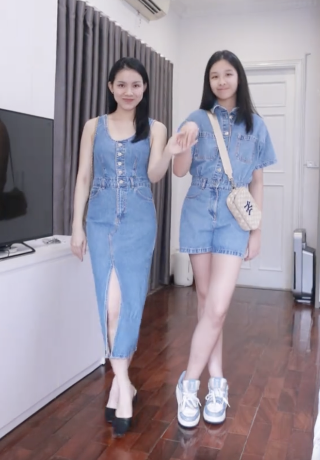 Con gái Hoa hậu Thuỳ Lâm được ví như mỹ nhân đình đám xứ Trung: Bí quyết 12 tuổi cao 1m72 được mẹ tiết lộ- Ảnh 1.