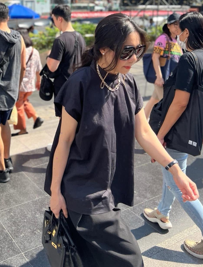 So vội outfit "tổng tài" đi xin lỗi với đồ của chủ quán cafe: Hermès da cá sấu thế này thì căng rồi!- Ảnh 3.