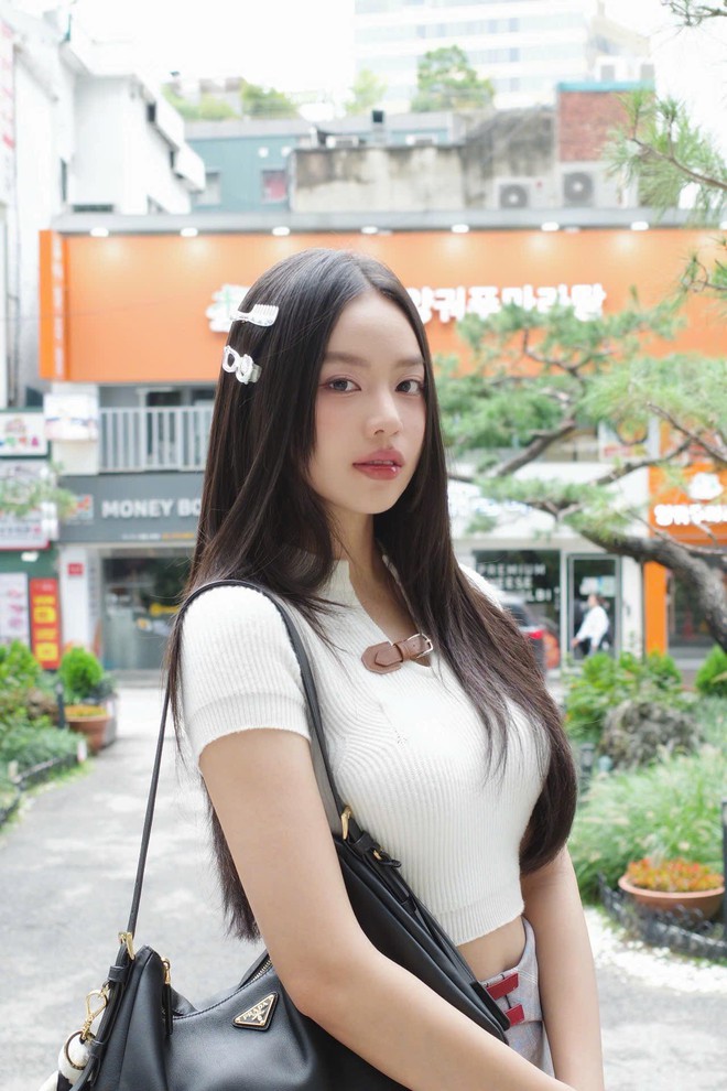 "Luỵ" Thanh Thuỷ ở Seoul, l&ecirc;n đồ như nữ ch&iacute;nh phim H&agrave;n năm 2000- Ảnh 6.