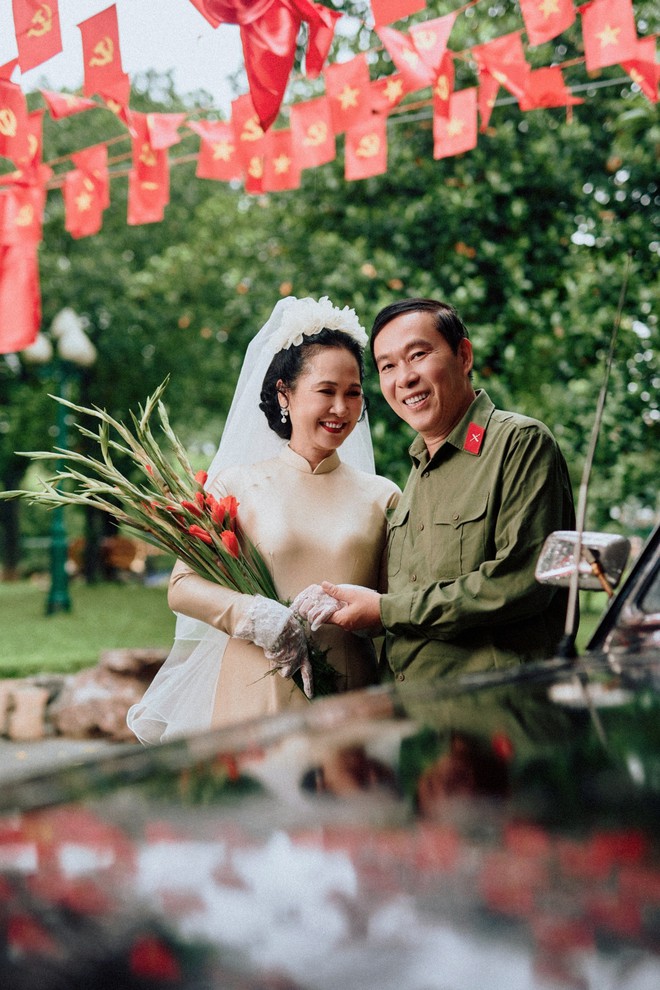 Ảnh cưới của NSND Lan Hương và NSƯT Đỗ Kỷ- Ảnh 1.