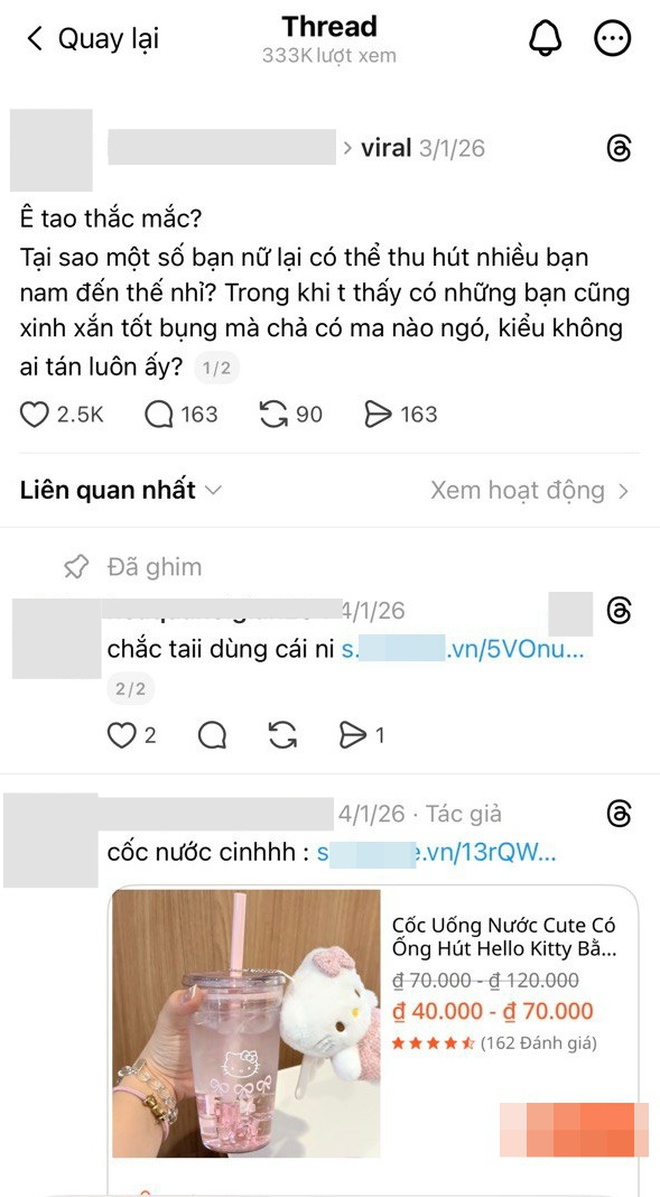"Đội lốt" tranh luận để l&agrave;m affiliate tr&ecirc;n Threads- Ảnh 6.