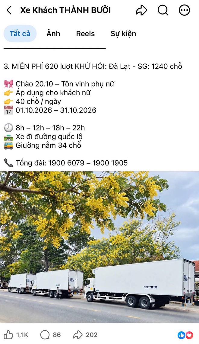 Chỉ chưa đầy 20 ng&agrave;y nữa, một nh&agrave; xe nổi tiếng miễn ph&iacute; 1240 v&eacute; khứ hồi cho to&agrave;n bộ phụ nữ Việt Nam - Ảnh 9.