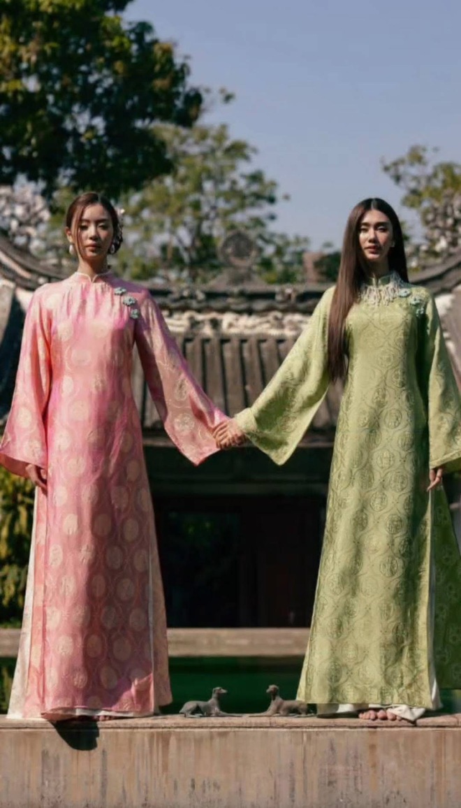 Couple nổi tiếng Th&aacute;i Lan đăng t&acirc;m thư xin lỗi v&igrave; gọi &aacute;o d&agrave;i Việt Nam l&agrave; trang phục truyền thống Trung Hoa- Ảnh 4.