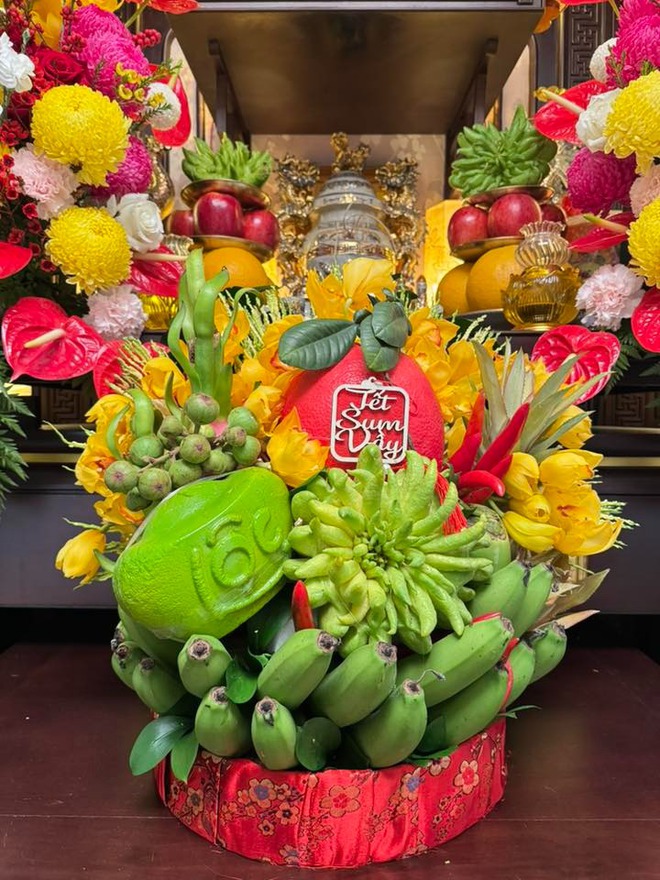 M&ugrave;ng 1 Tết ngắm ban thờ gia ti&ecirc;n đẹp chấn động: Đ&uacute;ng lễ nghi chuẩn phong thuỷ, cả c&otilde;i mạng c&ugrave;ng trầm trồ- Ảnh 6.