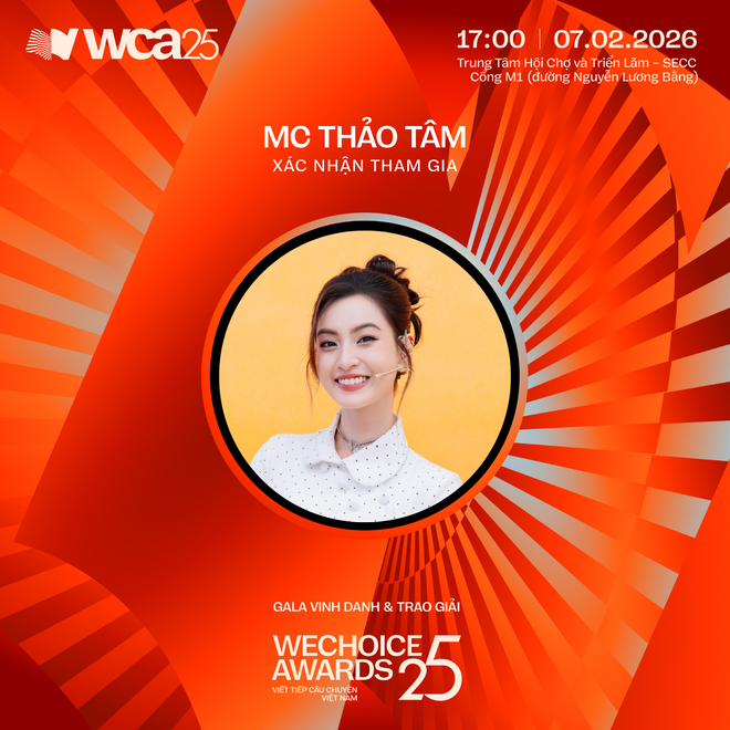 4 MC được chọn mặt gửi v&agrave;ng tại Gala WeChoice Awards 2025: Từ nhan sắc đến học vấn đều qu&aacute; peak!- Ảnh 4.