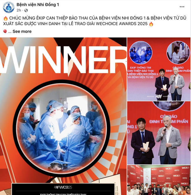 Ekip thông tim bào thai tự hào chia sẻ tại Gala WeChoice: "Việt Nam là trung tâm thứ 4 trên thế giới làm được việc này"- Ảnh 7. Ekip thông tim bào thai tự hào chia sẻ tại Gala WeChoice: "Việt Nam là trung tâm thứ 4 trên thế giới làm được việc này"- Ảnh 7.